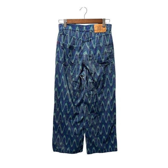 BDG Urban Outfitters High And Wide Corduroy Pants Size 26 Blue Wave Women's - Picture 3 of 10